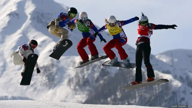 Женщины-сноубордистки