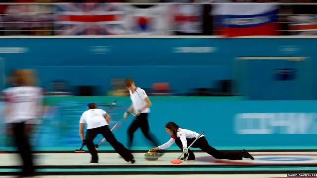 Керлингисты из Британии