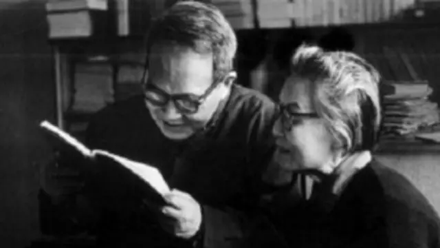 钱钟书和杨绛曾一起留学英法。