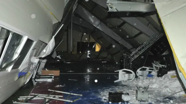 Обрушение здания в Южной Корее