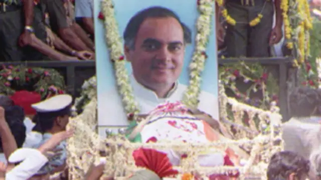 جنازة راجيف غاندي