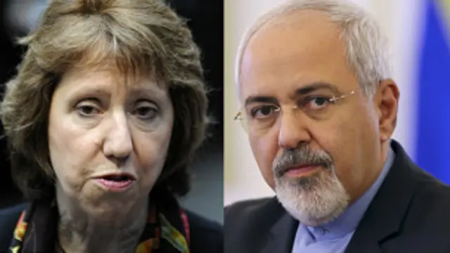 ظریف و اشتون