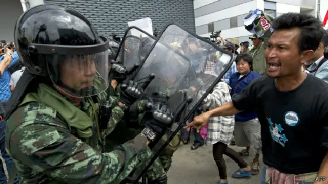 Столкновения в Бангкоке