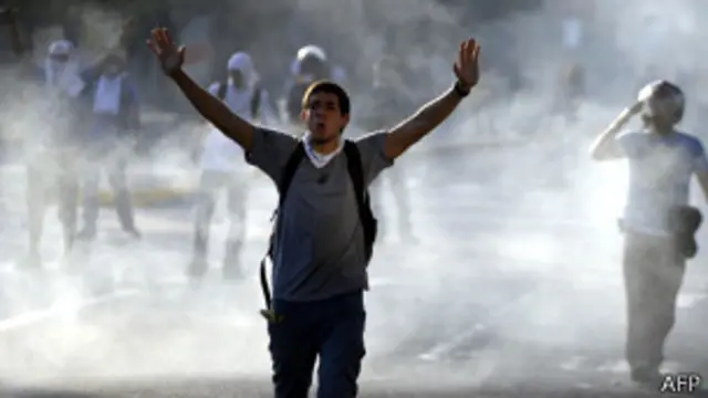Protesta en Venezuela