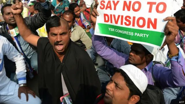 तेलंगाना विरोधी