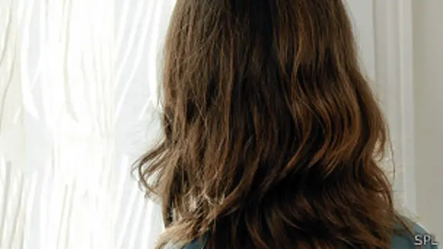 Joven con depresión