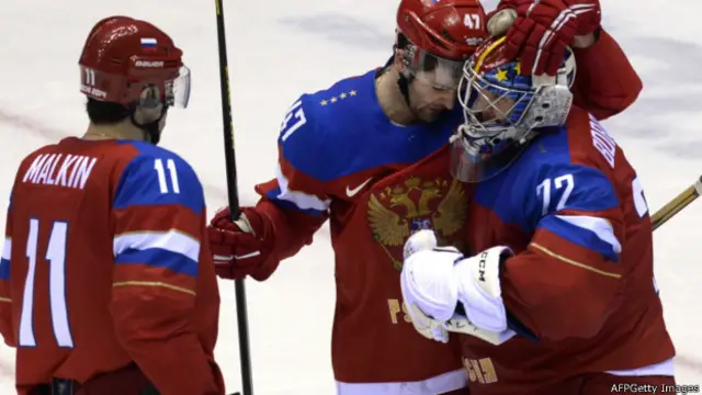 Сочи, хоккей: Россия - Норвегия