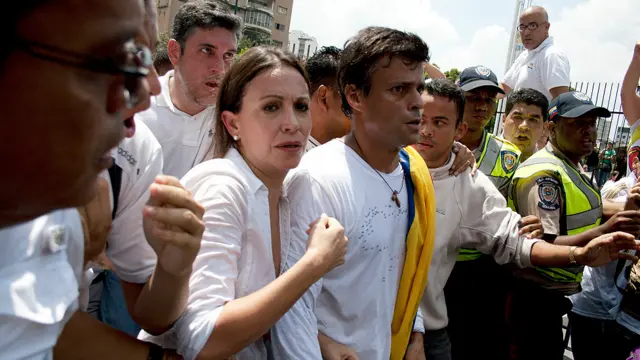 María Corina Machado, Leopoldo López