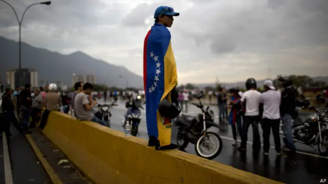 Protestos na Venezuela | Foto: Reuters