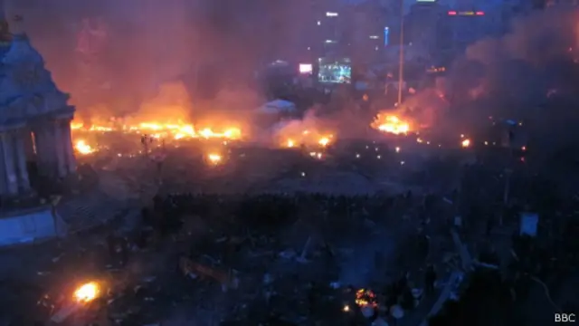 Беспорядки на киевском Майдане