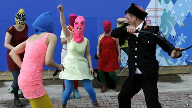 Pussy Riot в Сочи