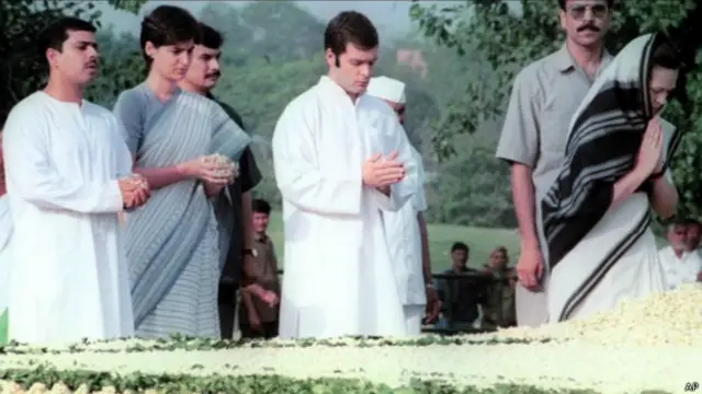 राजीव गांधी की समाधि