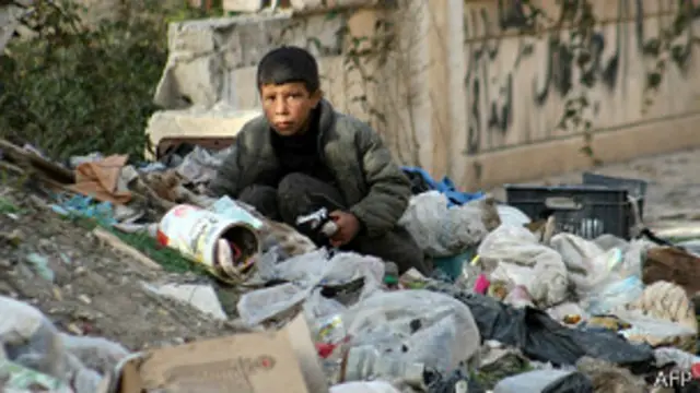 Niño en Deir Ezzor, Siria