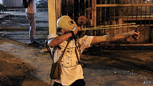 Disturbios en Caracas