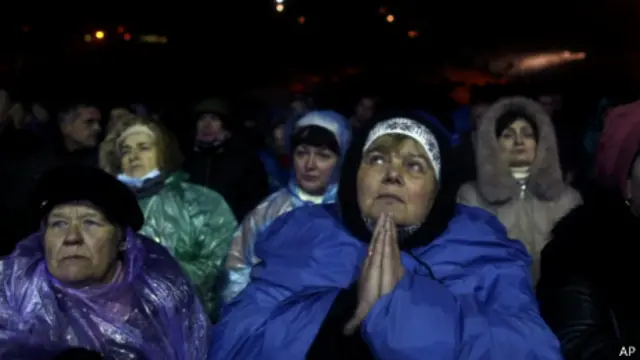 乌克兰反政府示威者