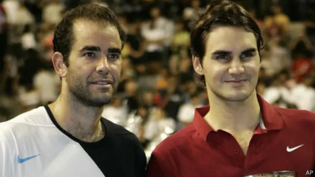 Pete Sampras dan Roger Federer