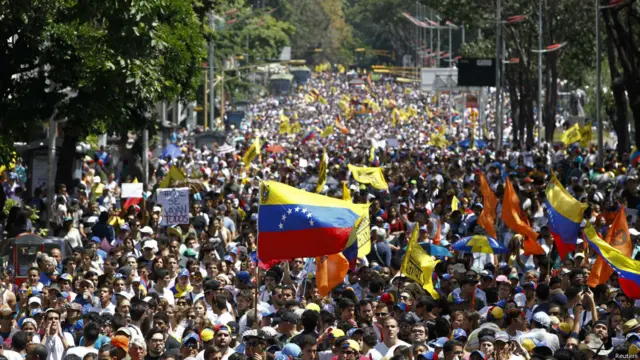 Protestas en Venezuela