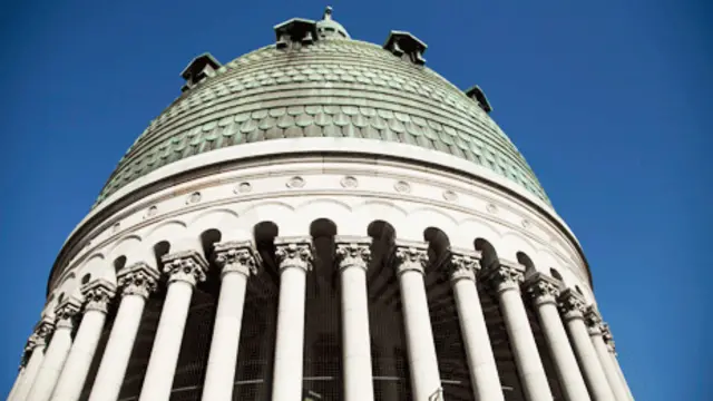 Cúpula principal de la Basílica Santa Rosa de Lima.