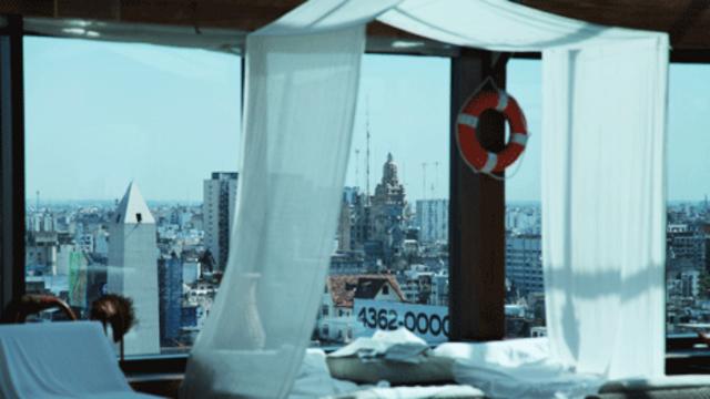 Vista del Obelisco desde el Hotel Panamericano.