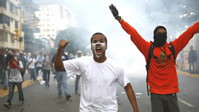 Protestas en Venezuela