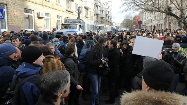 Акция перед Замоскворецким судом