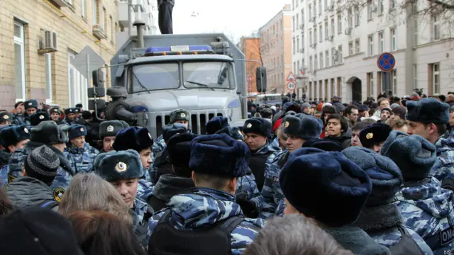 Акция перед Замоскворецким судом