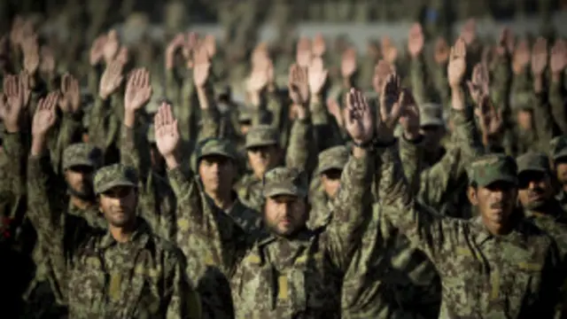 افغانستان میں افغان فوج کو سکیورٹی کی ذمہ داری سونپ دی گئی ہے 