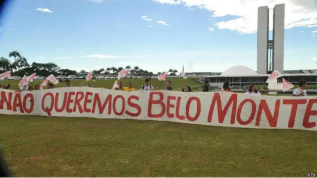 Protesto contra Belo Monte (ABr)