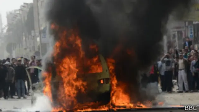 وقعت اشتباكات بين المتظاهرين وقوات الأمن