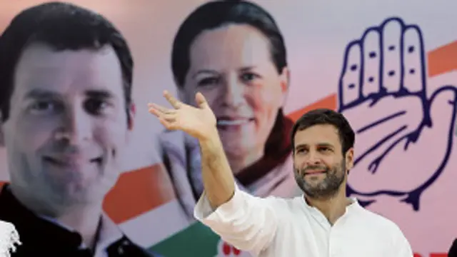 رائول گاندی حزب حاکم کنگره را در این انتخابات رهبری می‌کند