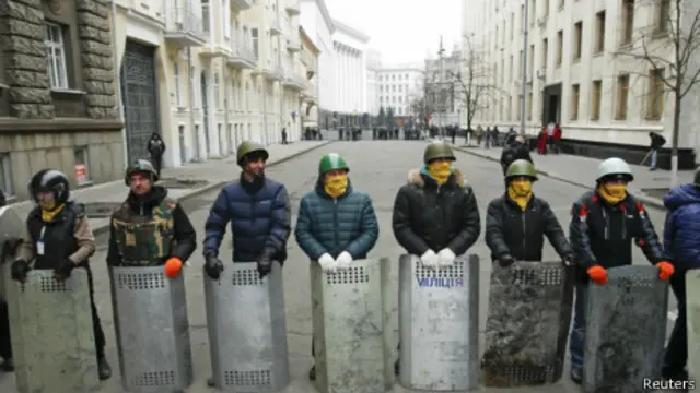 乌克兰示威者