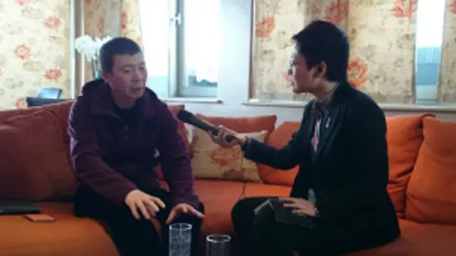 冯小刚接受BBC英伦网记者子川专访