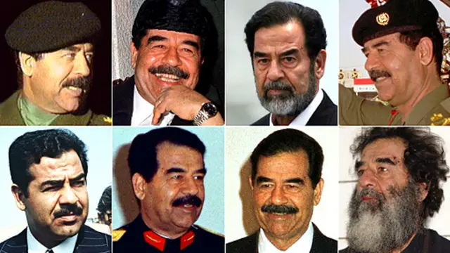 O ex-presidente Saddam Hussein