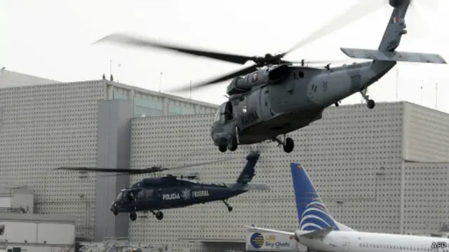 Вертолеты с Гузманом