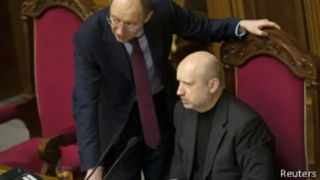 Турчинов и Яценюк