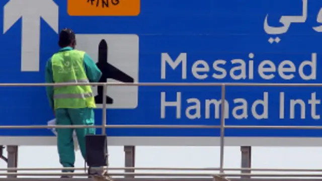 قطر میں لیبر فورس کا ایک بڑا حصہ غیر ملکی مزدور ہیں