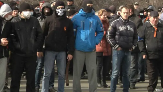 Митинг-"антимайдан" в Донецке