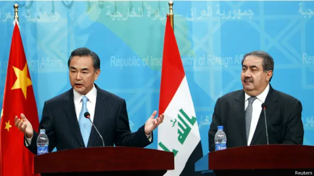 وصل وانغ الى بغداد الاحد