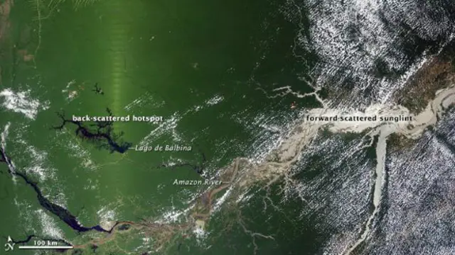 Cientistas desenvolveram um modelo para corrigir a ilusão captada pelo satélite da Nasa