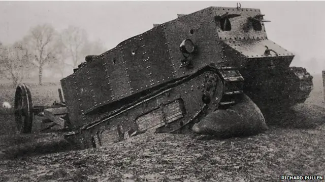 प्रथम विश्व युद्ध में टैंक का इस्तेमाल