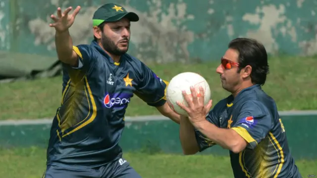 ٹورنامنٹ شروع ہونے سے ایک دن قبل پاکستان کی کرکٹ ٹیم کے کھلاڑیوں نے جسمانی ورزش اور تربیت کی۔