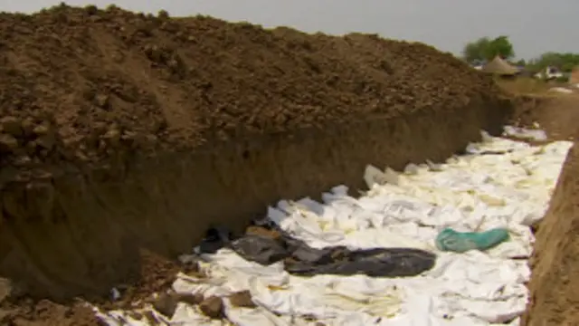 اقوام متحدہ کا کہنا ہے کہ گزشتہ ہفتے ہی بور قصبے پر حملے میں کم سے کم 58 افراد ہلاک ہو گئے تھے