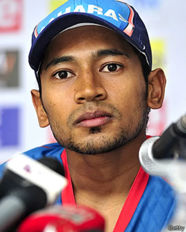 مشفق الرحمان بنگلہ دیشی ٹیم کی کپتانی کر رہے ہیں