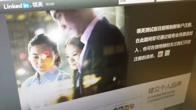 Linkedln Cina