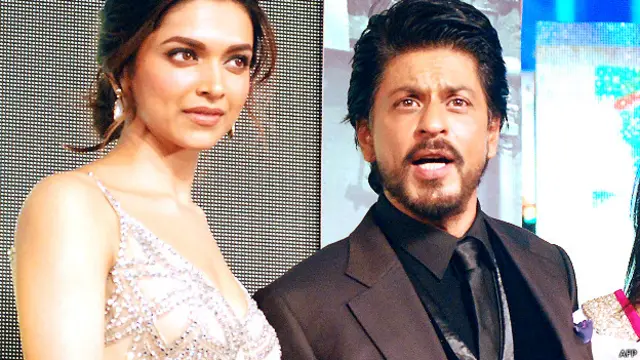 शाहरुख़ ख़ान और दीपिका पादुकोण