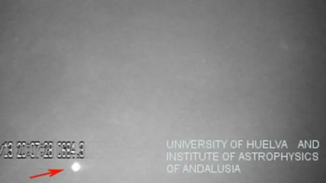 El mayor impacto de un meteorito sobre la Luna