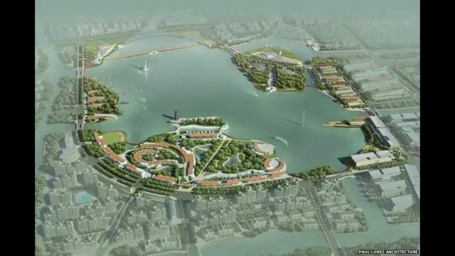 فاز بجائزة المشاريع الحضرية الكبرى مشروع باوجيانغ في الصين لصاحبه بول لوكيز 