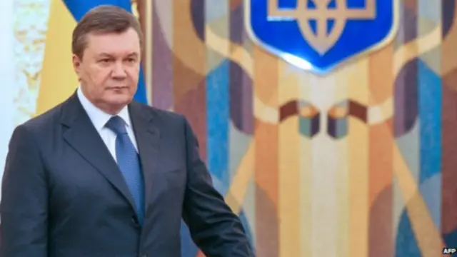 ولا زال يانكوفيتش مصرًا على أنه الرئيس رغم فقده أغلب مؤيديه