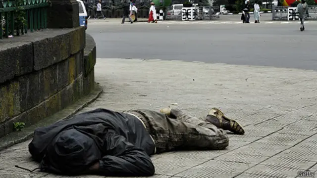 Indigente en Adí Abuba