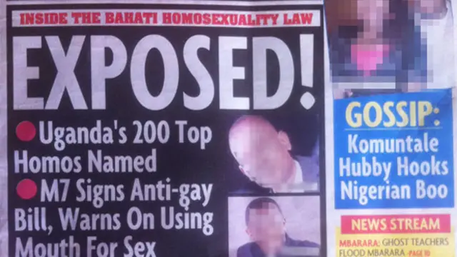 رِد پِپِر (فلفل قرمز) یکی از پرفروش‌ترین روزنامه‌های اوگاندا است